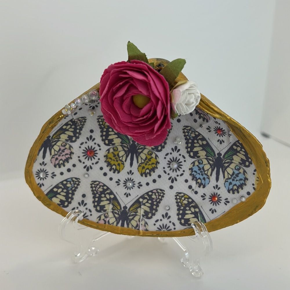 Butterfly trinket dish